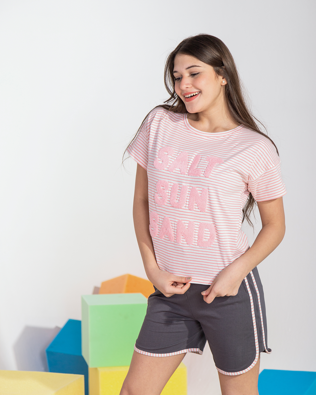 بيجاما شورت بناتي براسولا