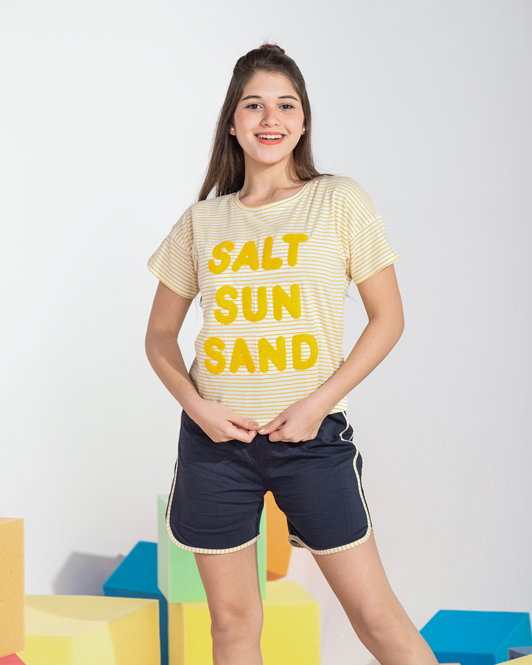 بيجاما شورت بناتي براسولا