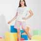 Love To Shine Girls' pajama shorts with tiger print