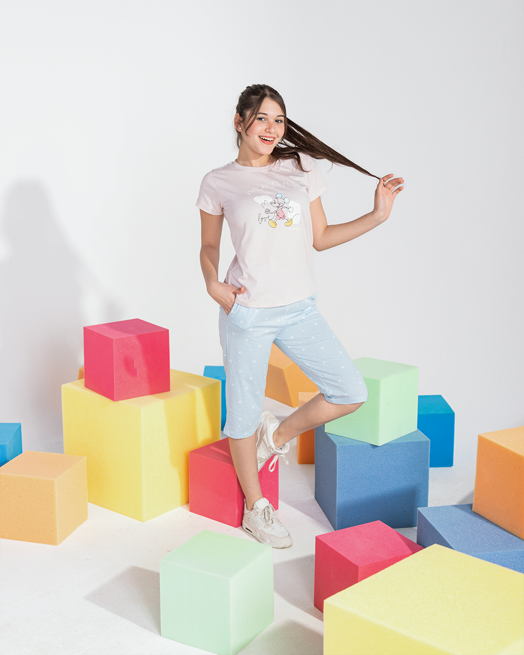 Mickey's Rule بيجاما بناتي جونيور