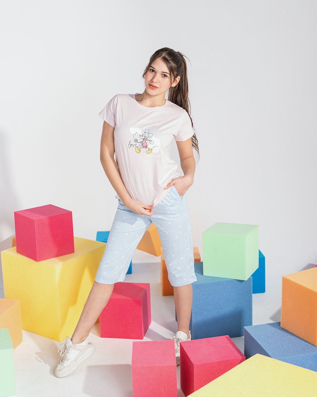 Mickey's Rule بيجاما بناتي جونيور