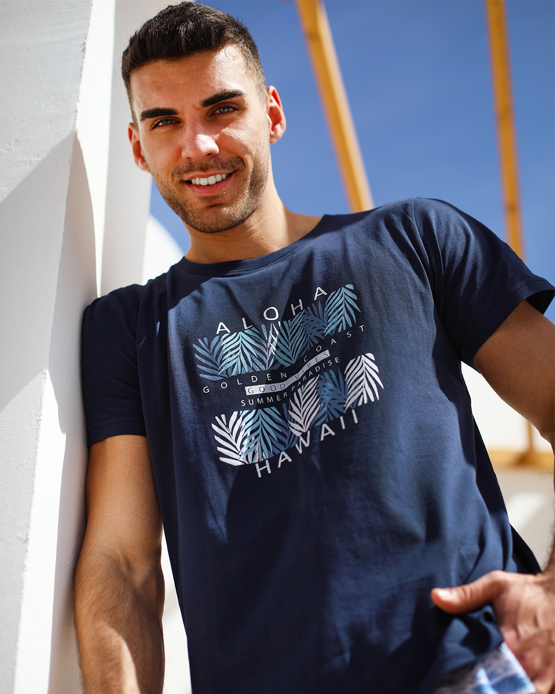 Aloha Hawaii Men's Pajama Shorts Printed