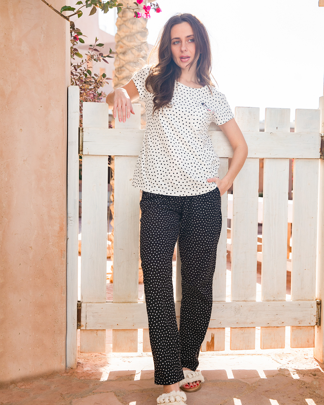 101 Dalmatians Women's Polka Dot Pajamas