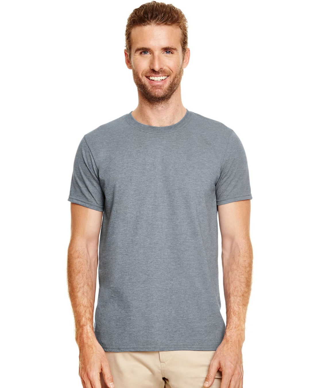 تي شيرت نص كم ساده راوند