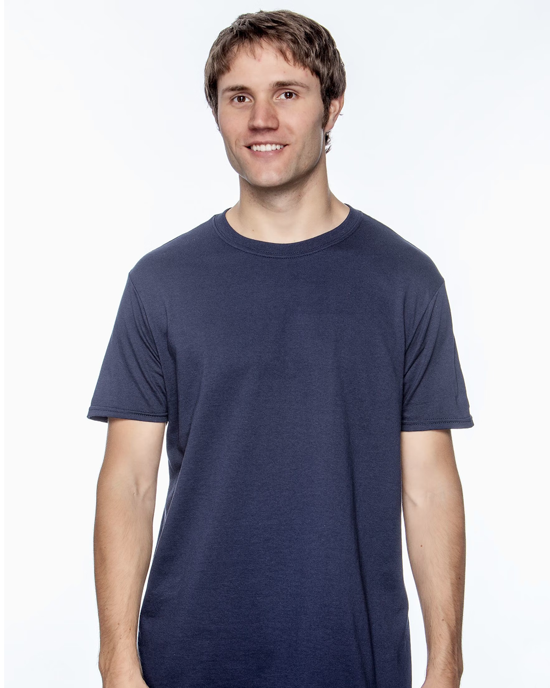 تي شيرت نص كم ساده راوند