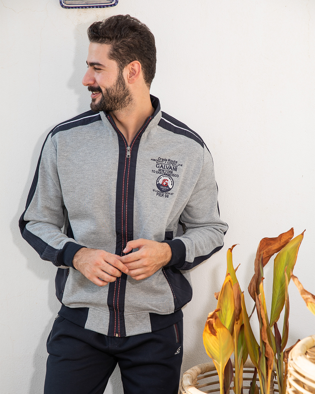 GALVANI NEW YORK بيجامه رجالي سوسته