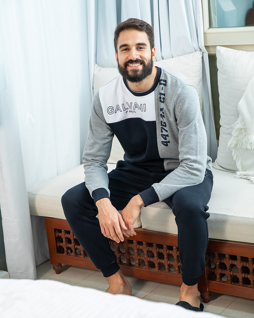 GALVANI PARIS بيجامه رجالي راوند