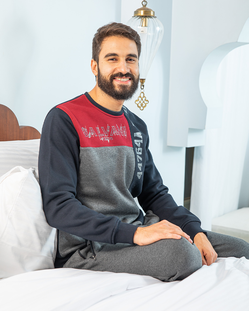 GALVANI PARIS بيجامه رجالي راوند