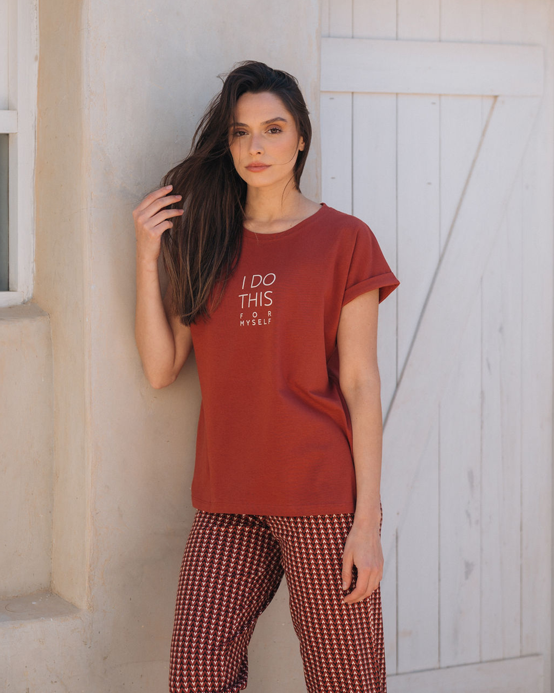 I do this for my self بيجامه حريمي