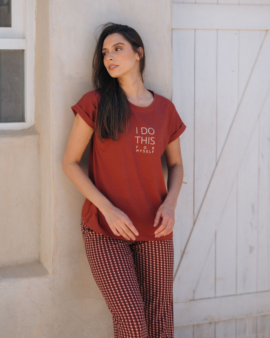 I do this for my self بيجامه حريمي