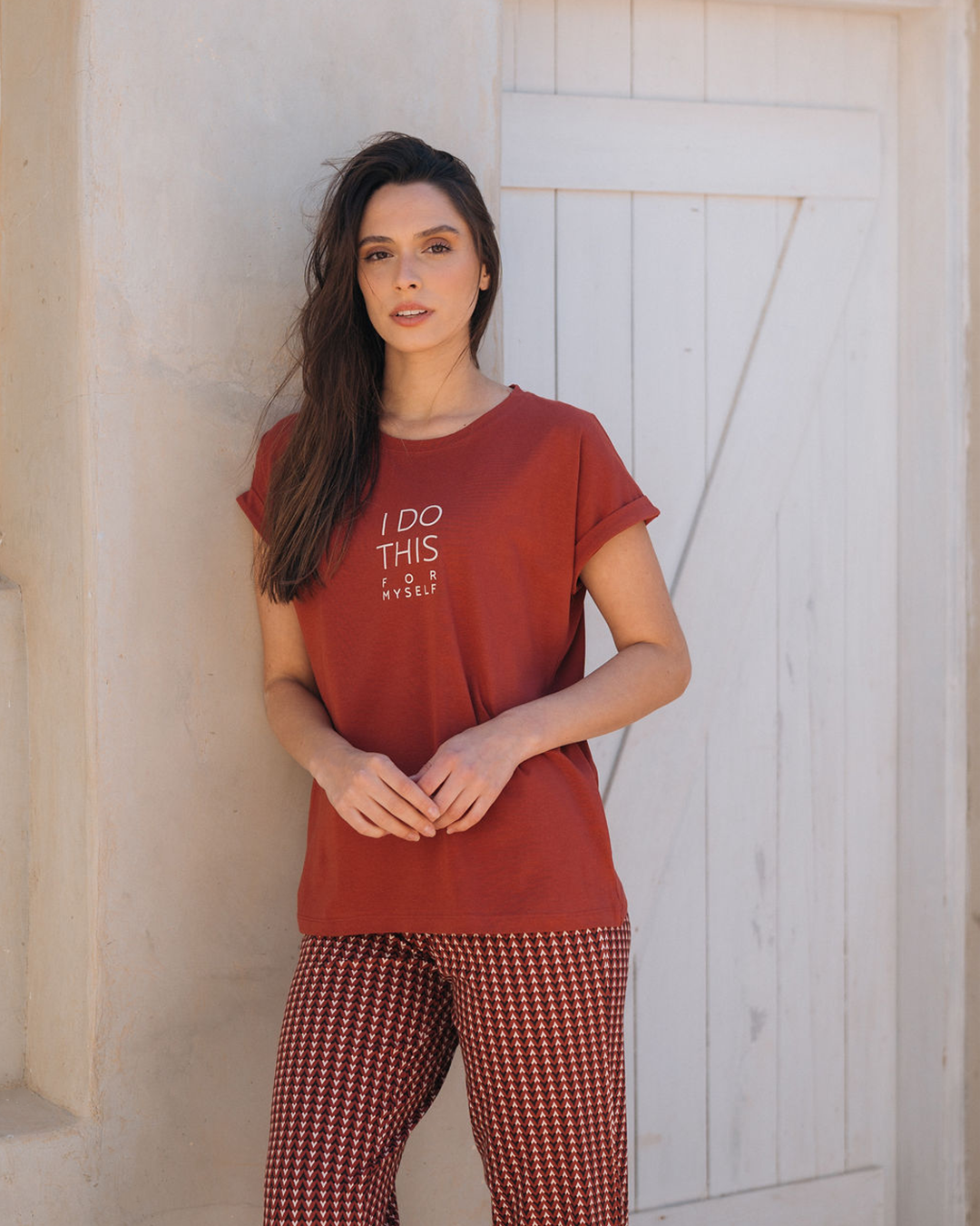 I do this for my self بيجامه حريمي