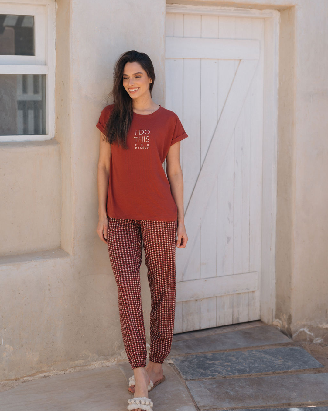 I do this for my self بيجامه حريمي