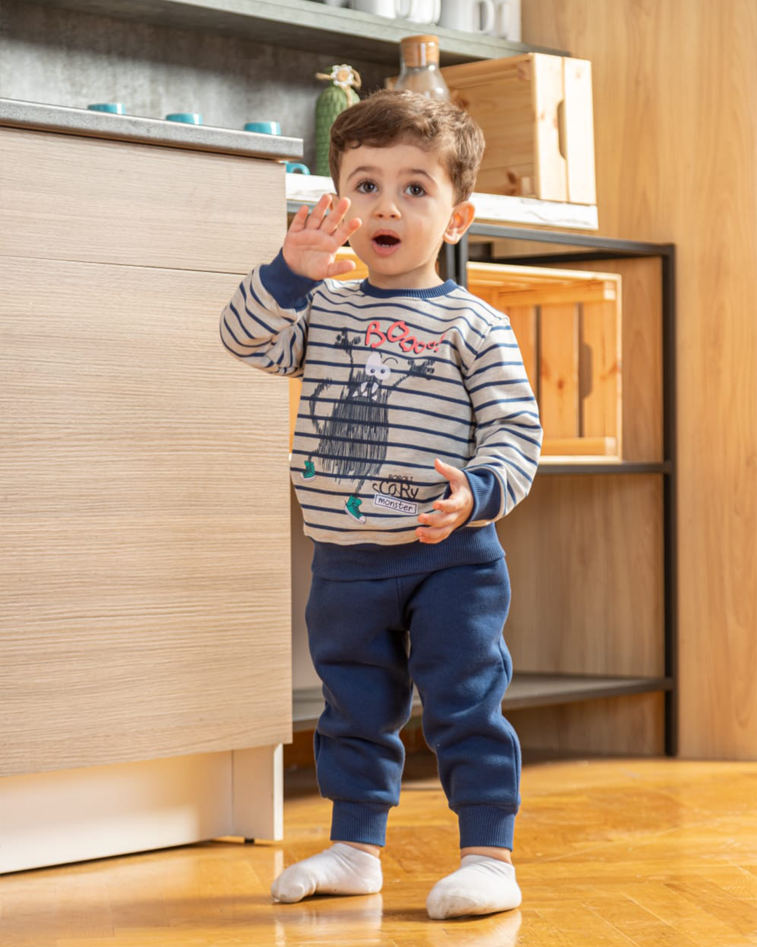 boO scary my boys pajamas