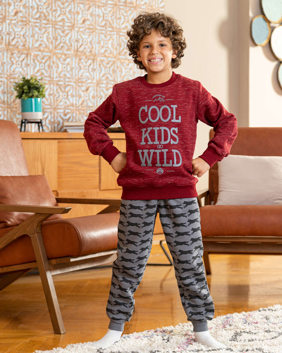cool kids wild بيجامه اولادي