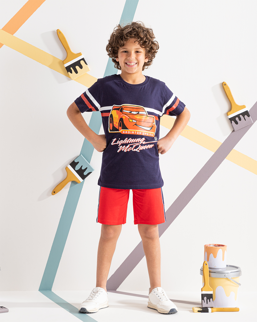 Lightning Mcqueen بيجاما ديزني اولادي