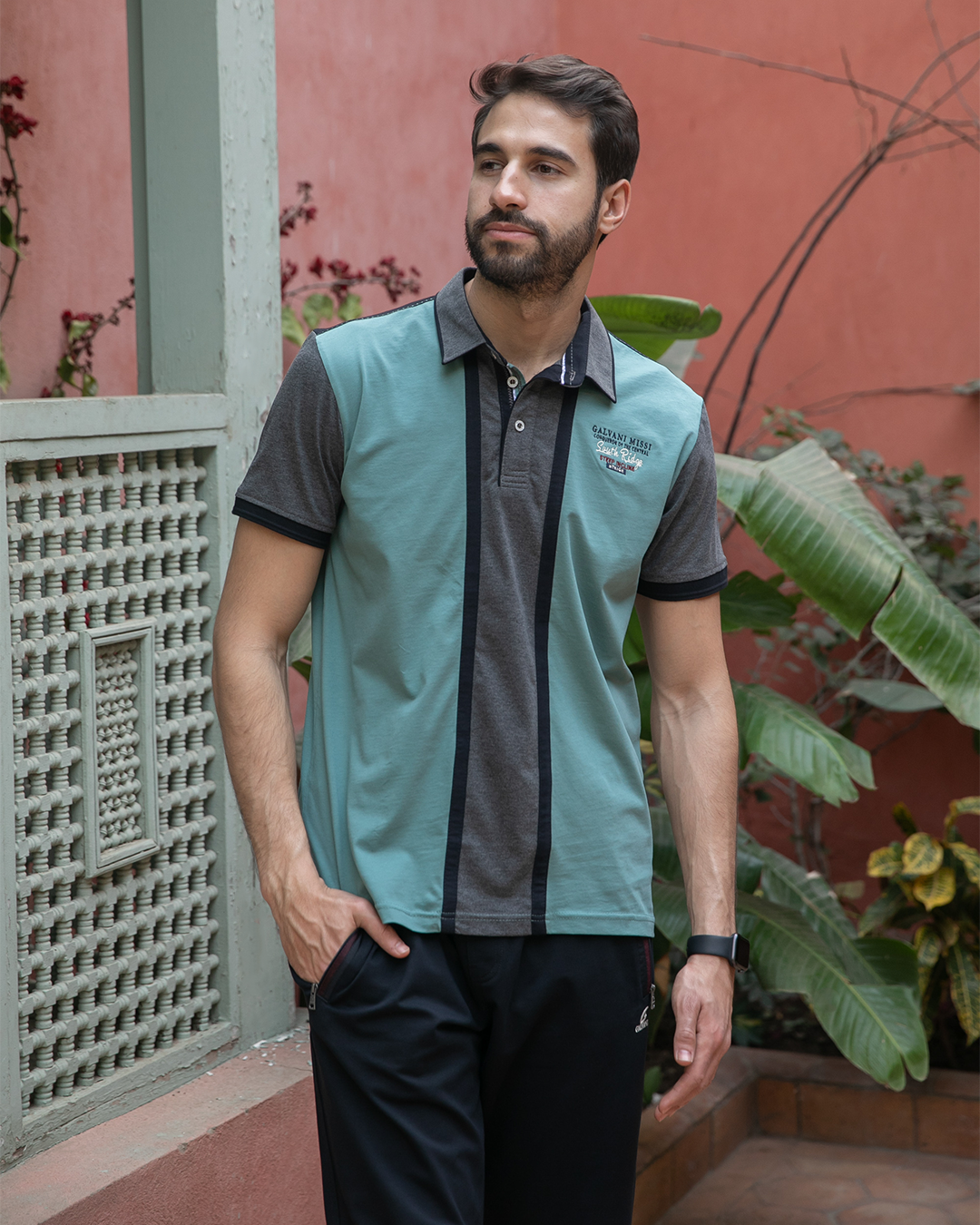 South Ridge بيجامه رجالي زراير