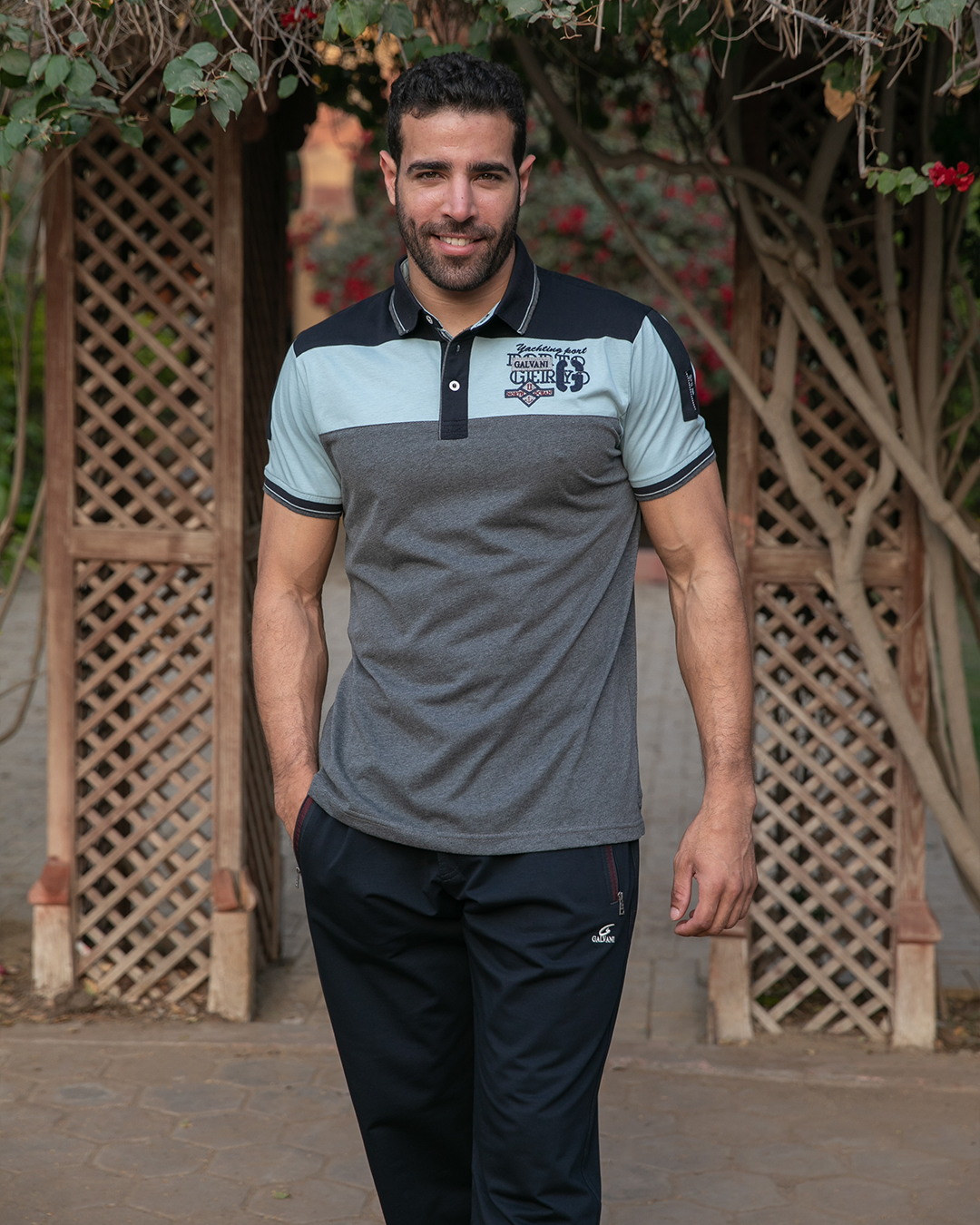 GALVANI بيجامه رجالي زراير