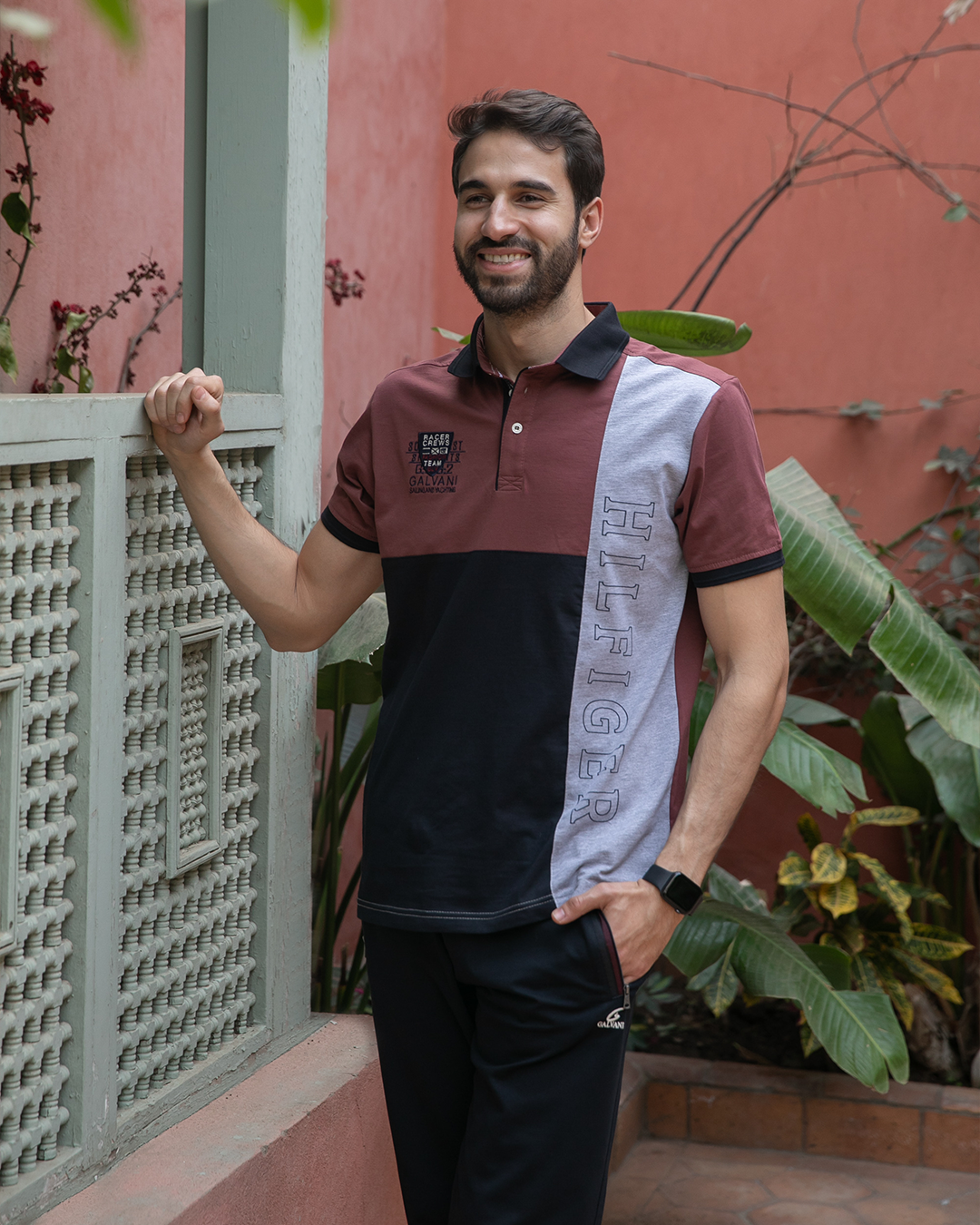 HILFIGER بيجامه رجالي زراير