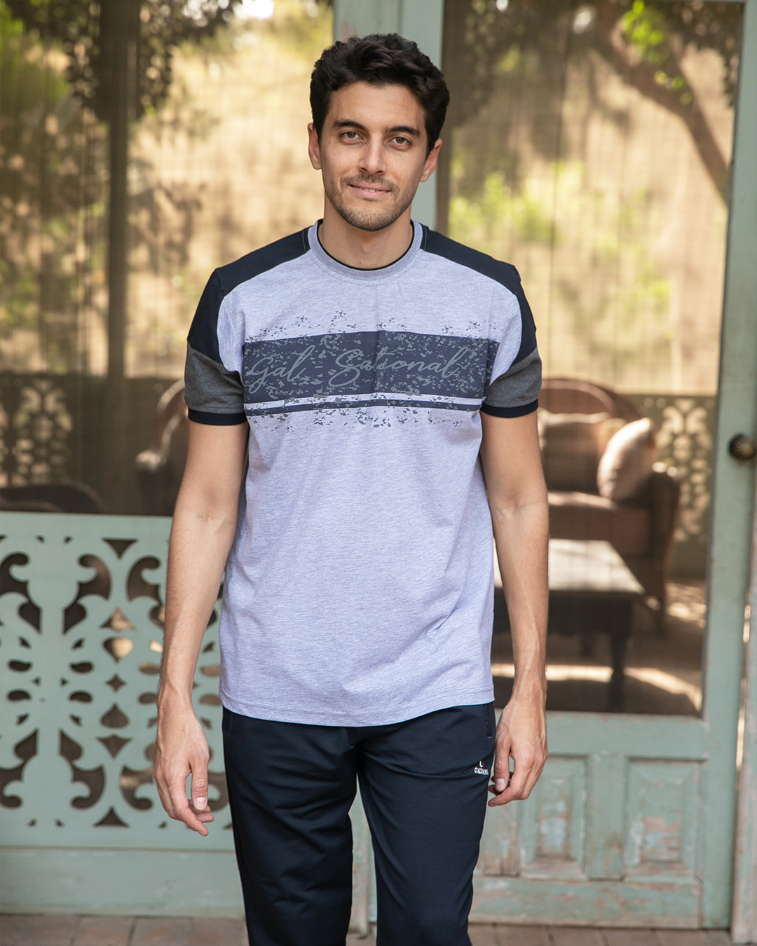 gal بيجامه رجالي راوند