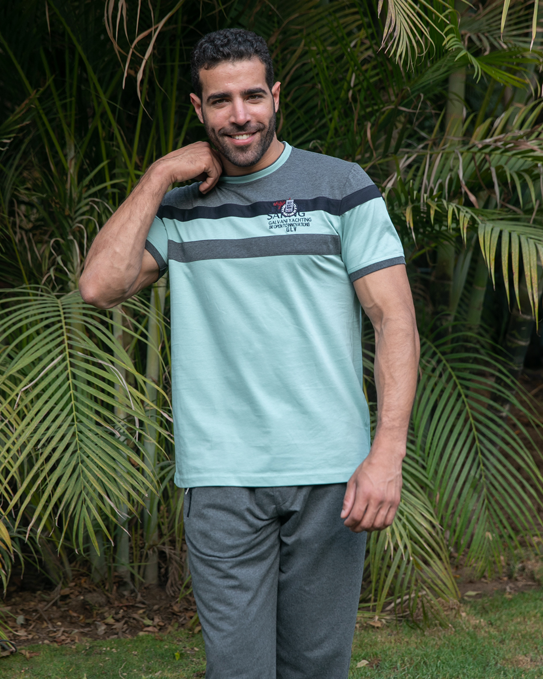 GLV بيجامه رجالي راوند