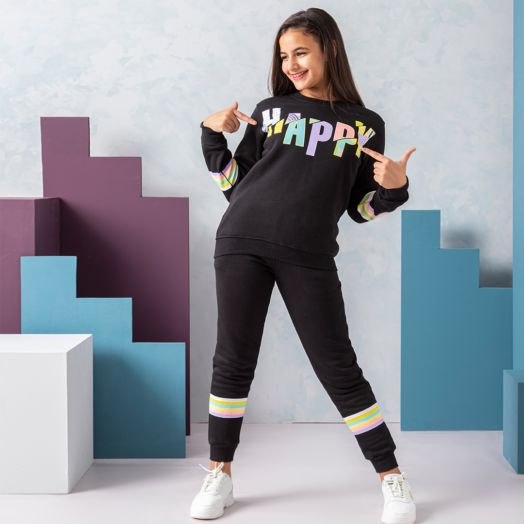 happy girls pajamas