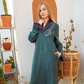 A nightshirt with buttons on the chest