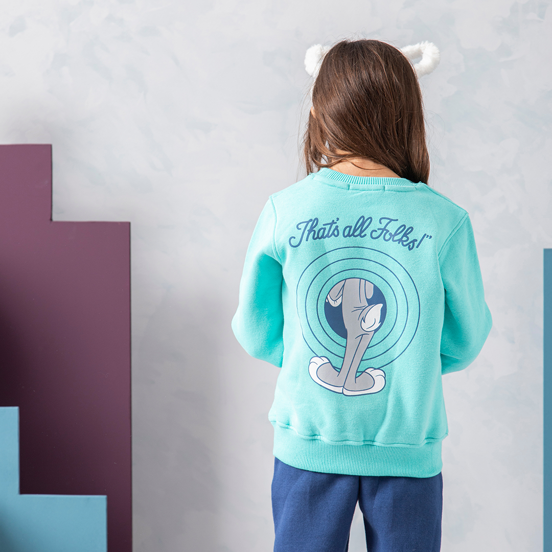 double bunny girls pajamas