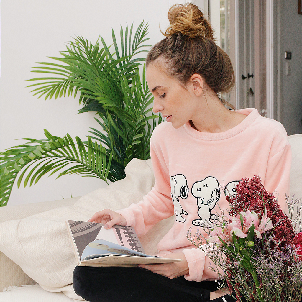 SNAOPE بيجاما حريمي بولار