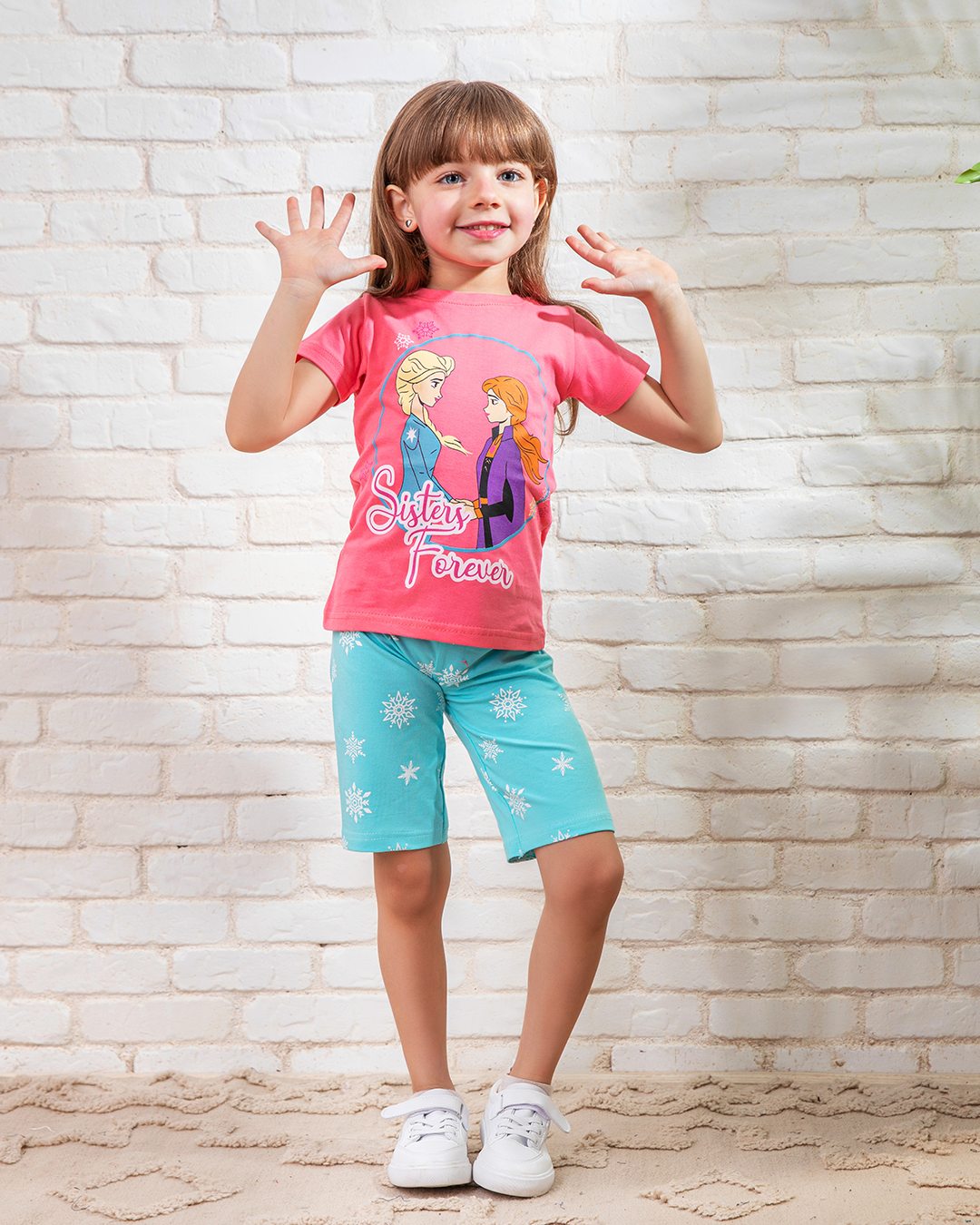 Sister Forever girls' pajamas shorts