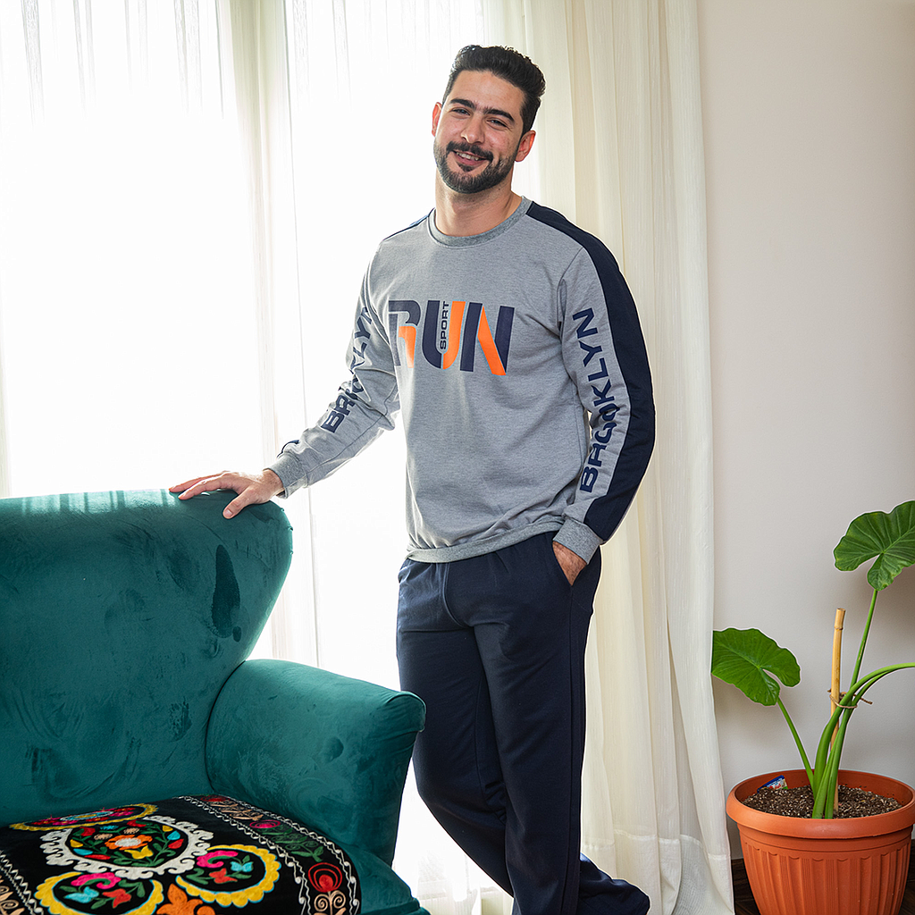 RUN SPORT Round Cool Pajamas