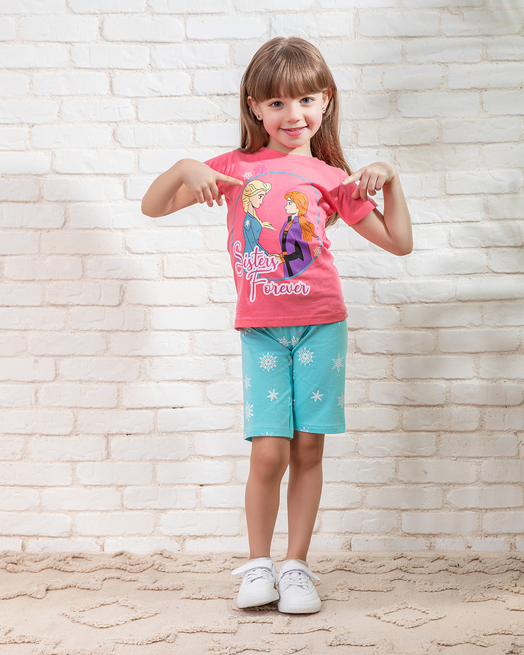 Sister Forever girls' pajamas shorts