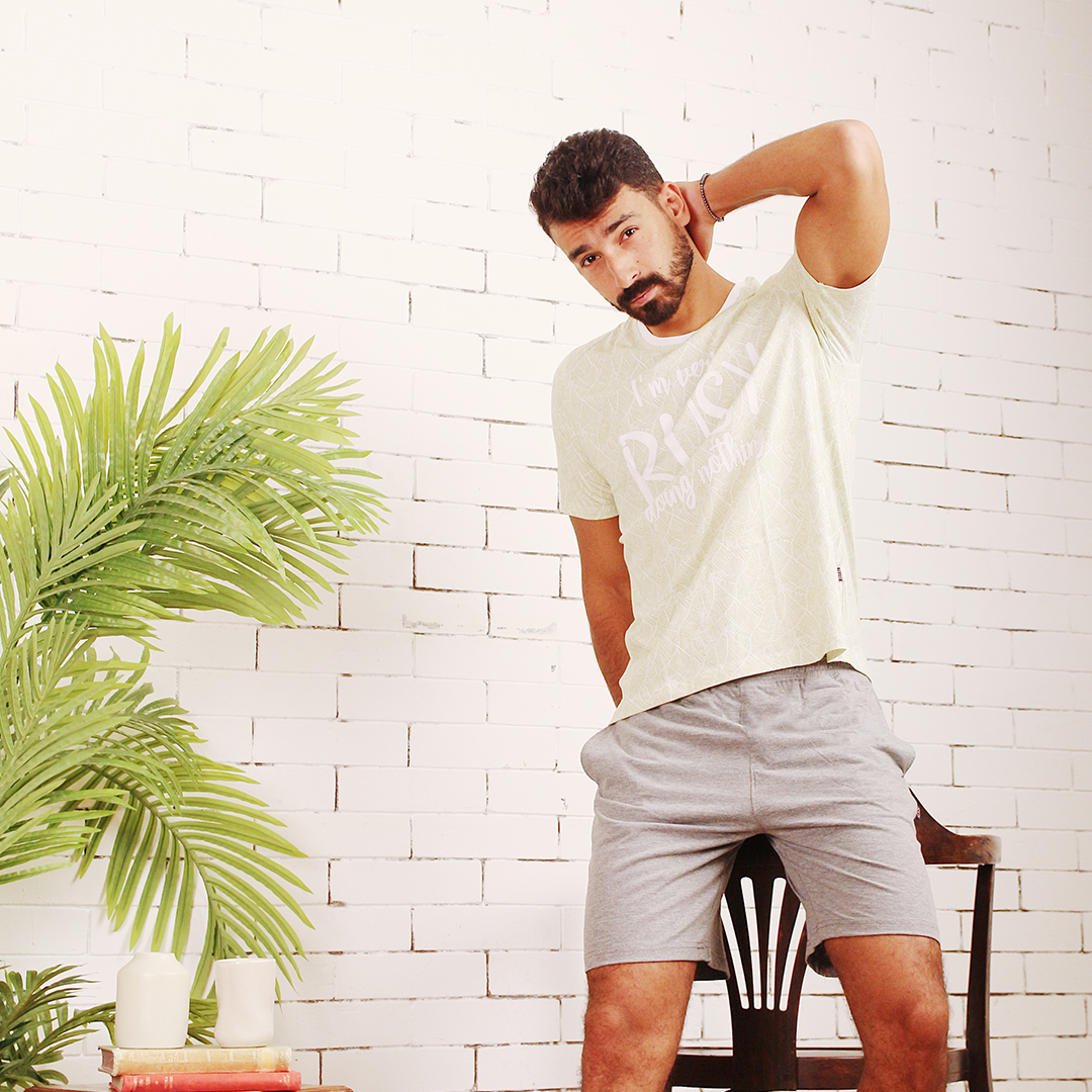 Very Busy Men's Pajama Shorts