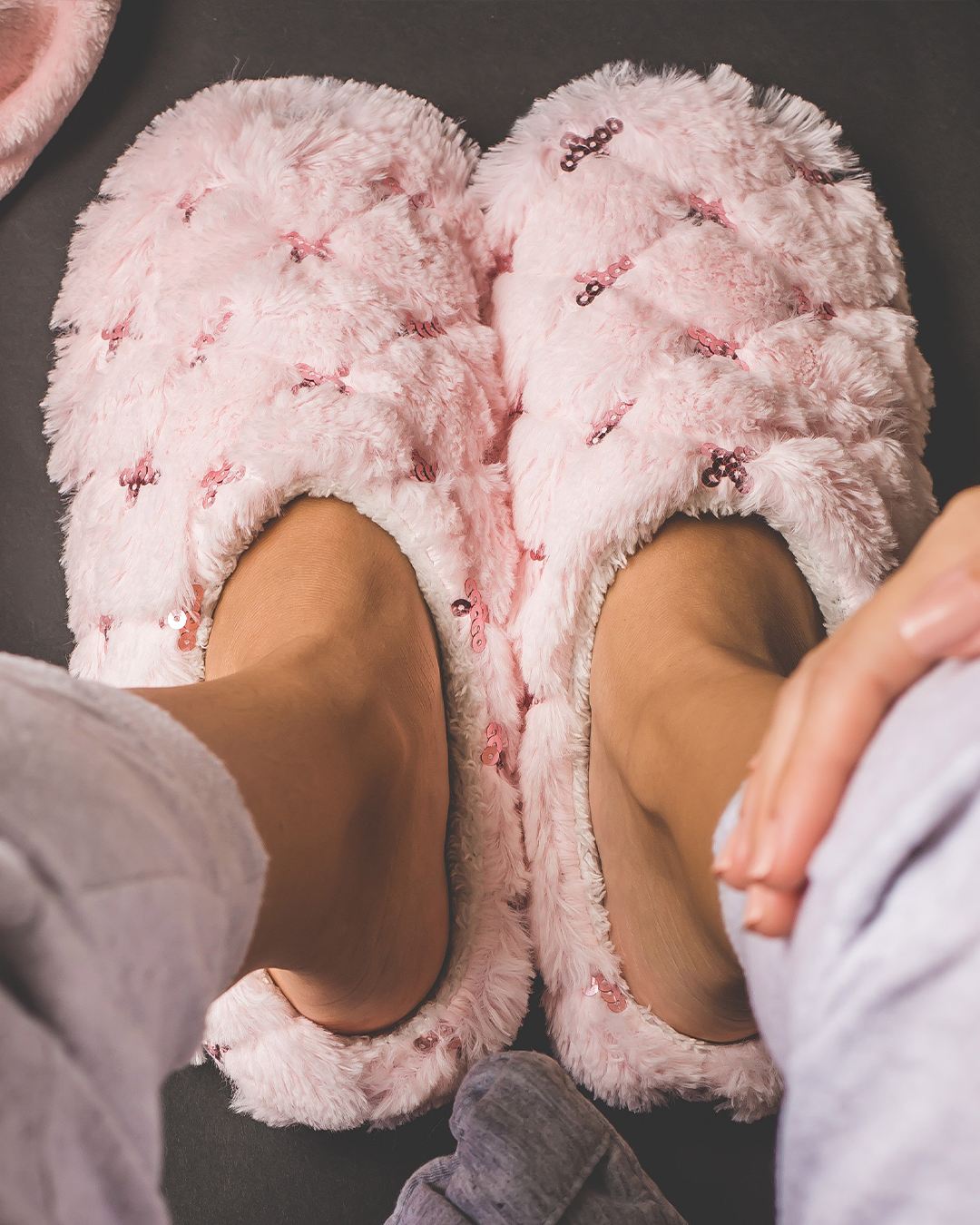 Rose women's slippers