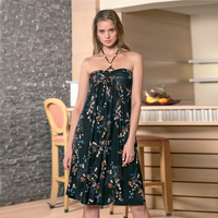 Floral cape dress 