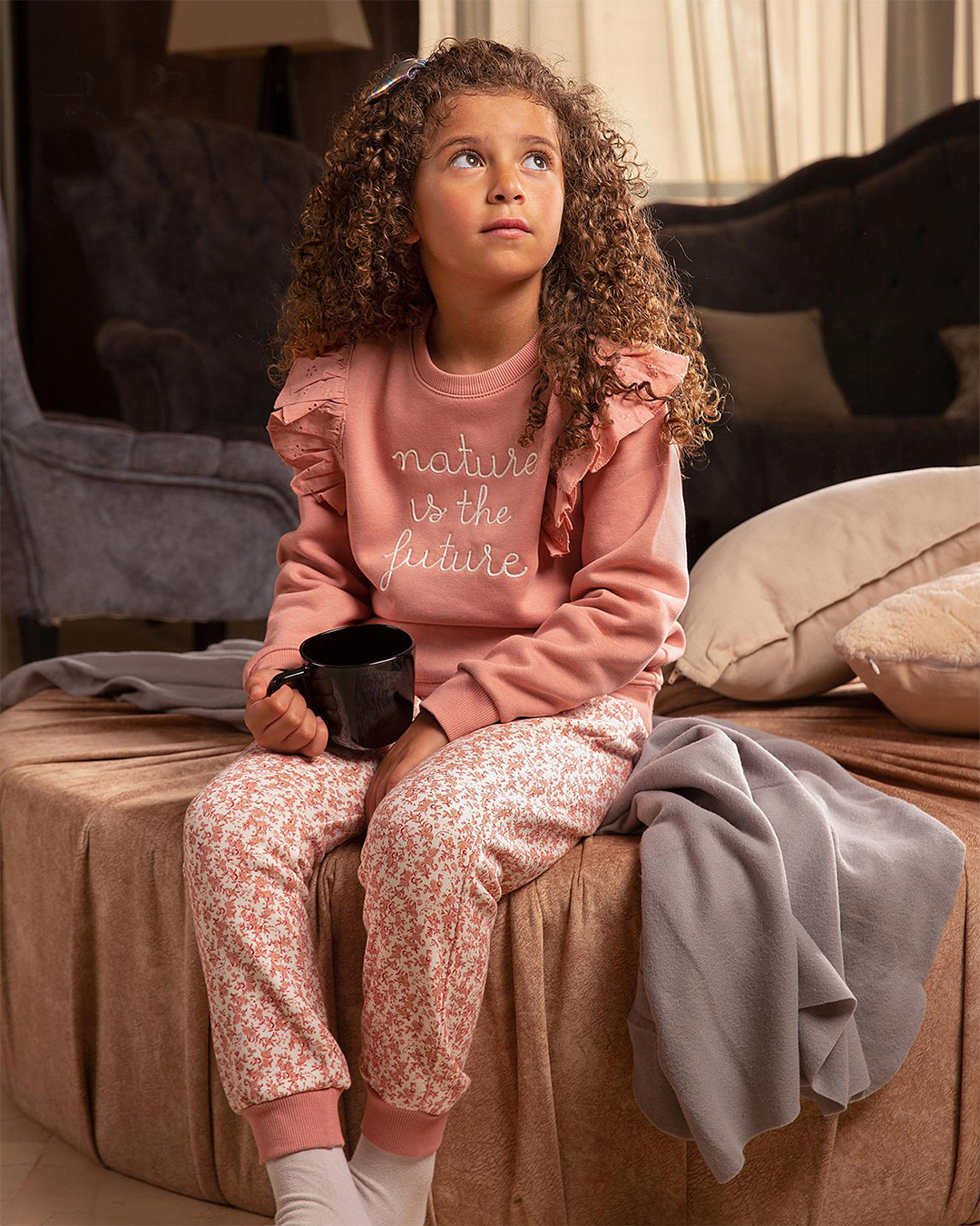 NATULE UA THE LUTUIE Girls' pajamas