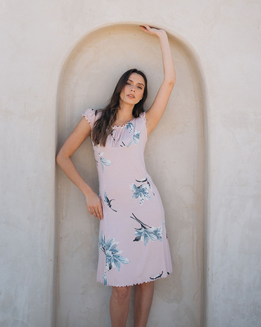 Japanese women's shirt, short roses