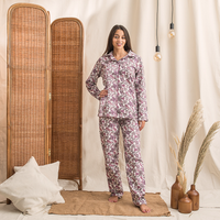 بيجاما كلاسيك زهرة