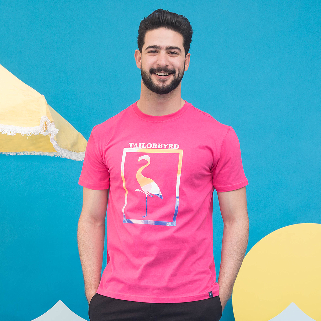 تيشرت فلامنجو مربع
