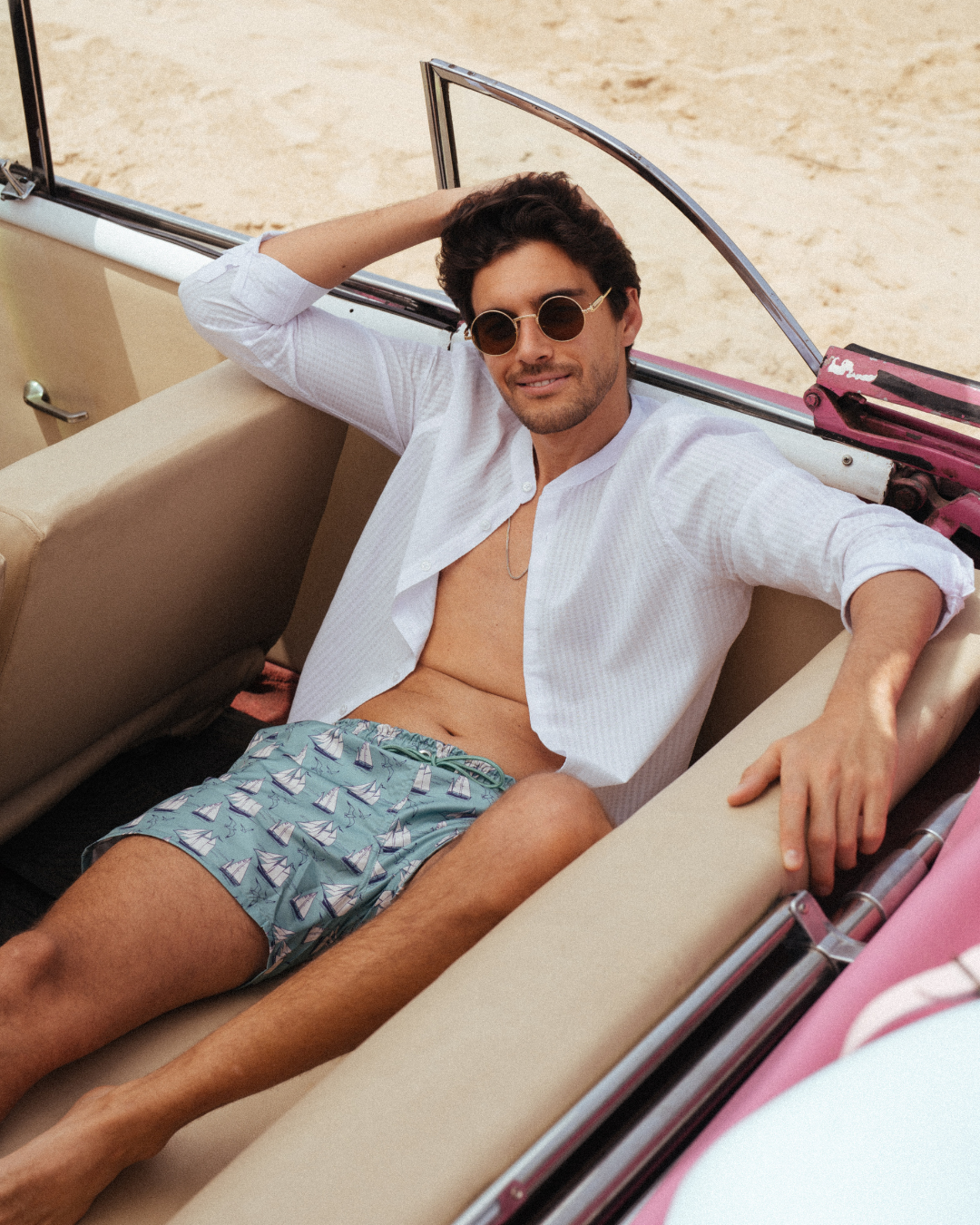 Boats Men's Swimwear