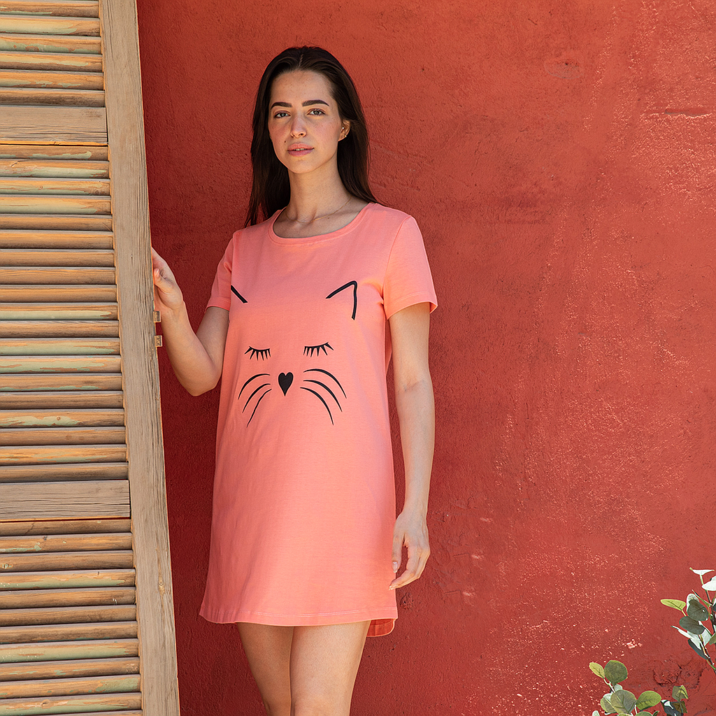 cat سليب شيرت