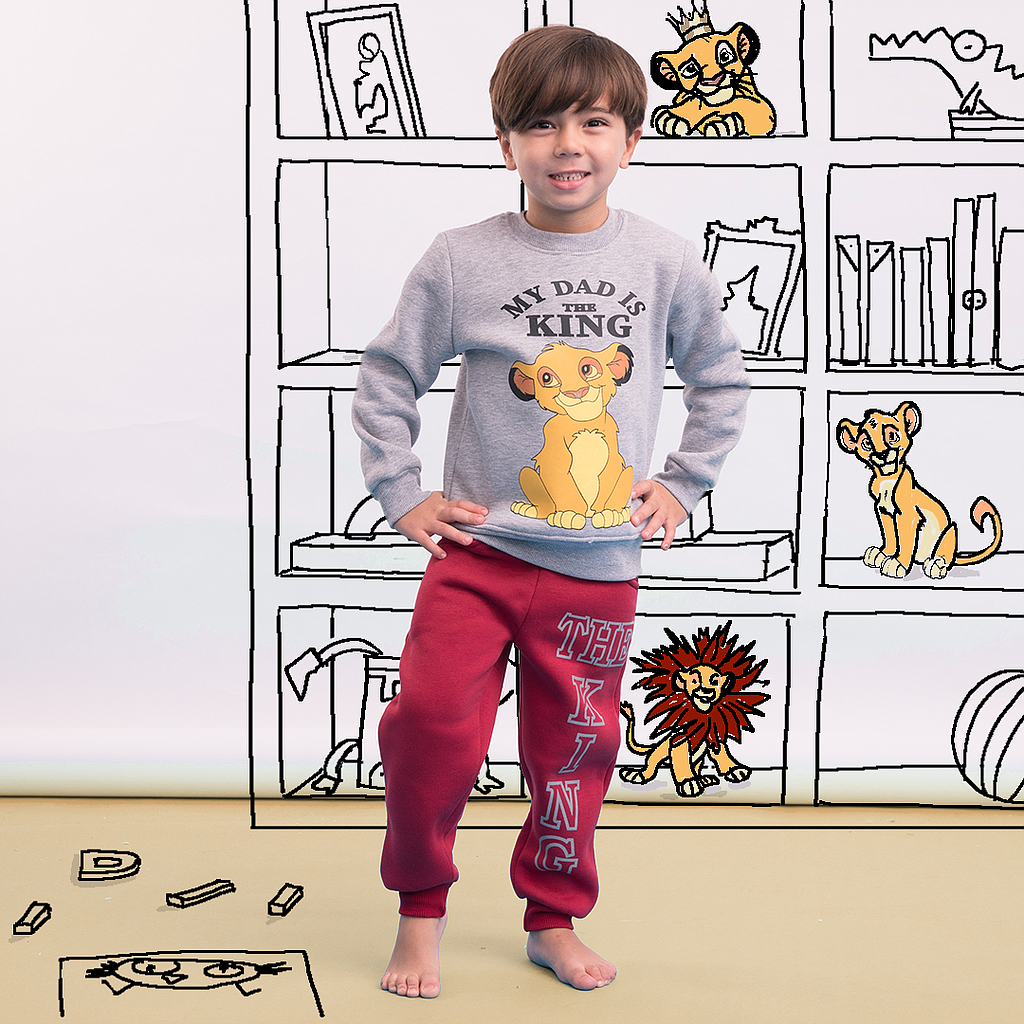THE KING Simba boys pajamas