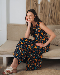 نايت شيرت حريمي كت طويل مرد بولو ورق شجر