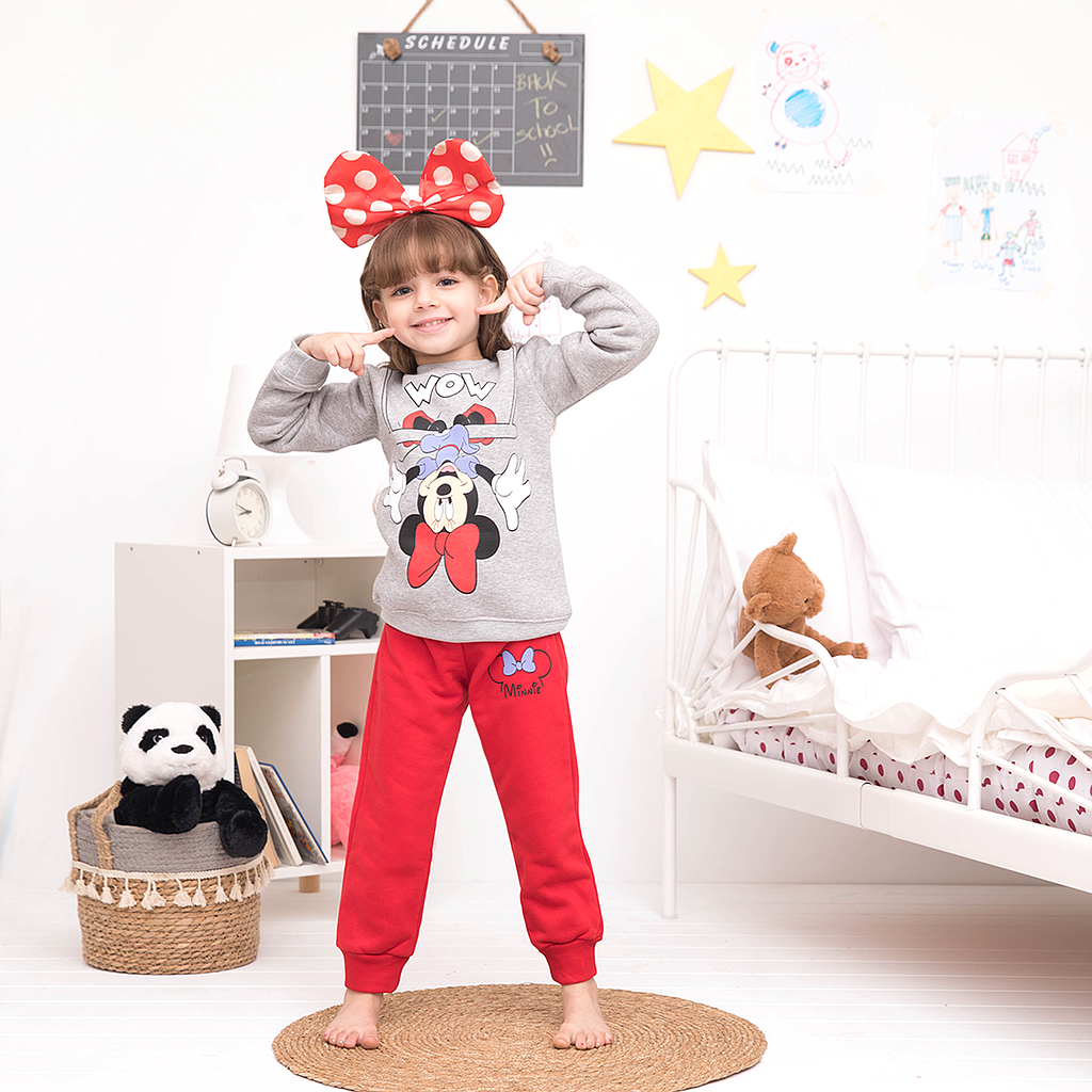 WOWبيجاما بناتي روند ميني