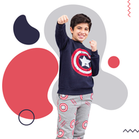 CAPTAIN AMERICA بيجاما اولادي