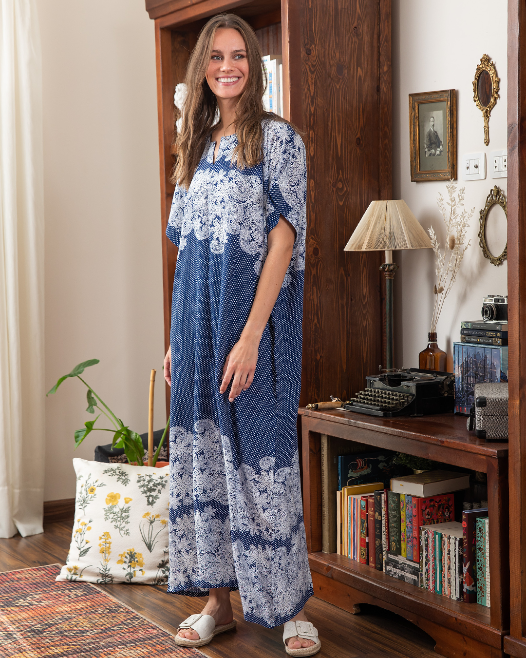 قميص فسكوز نص كم 81