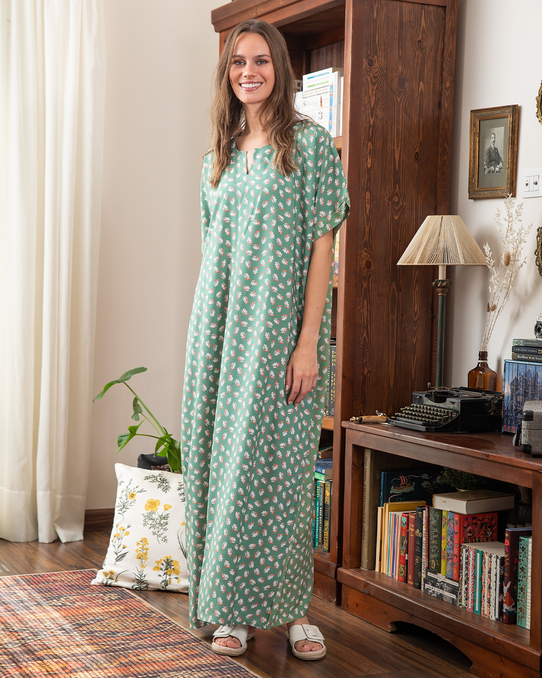 قميص فسكوز نص كم 82