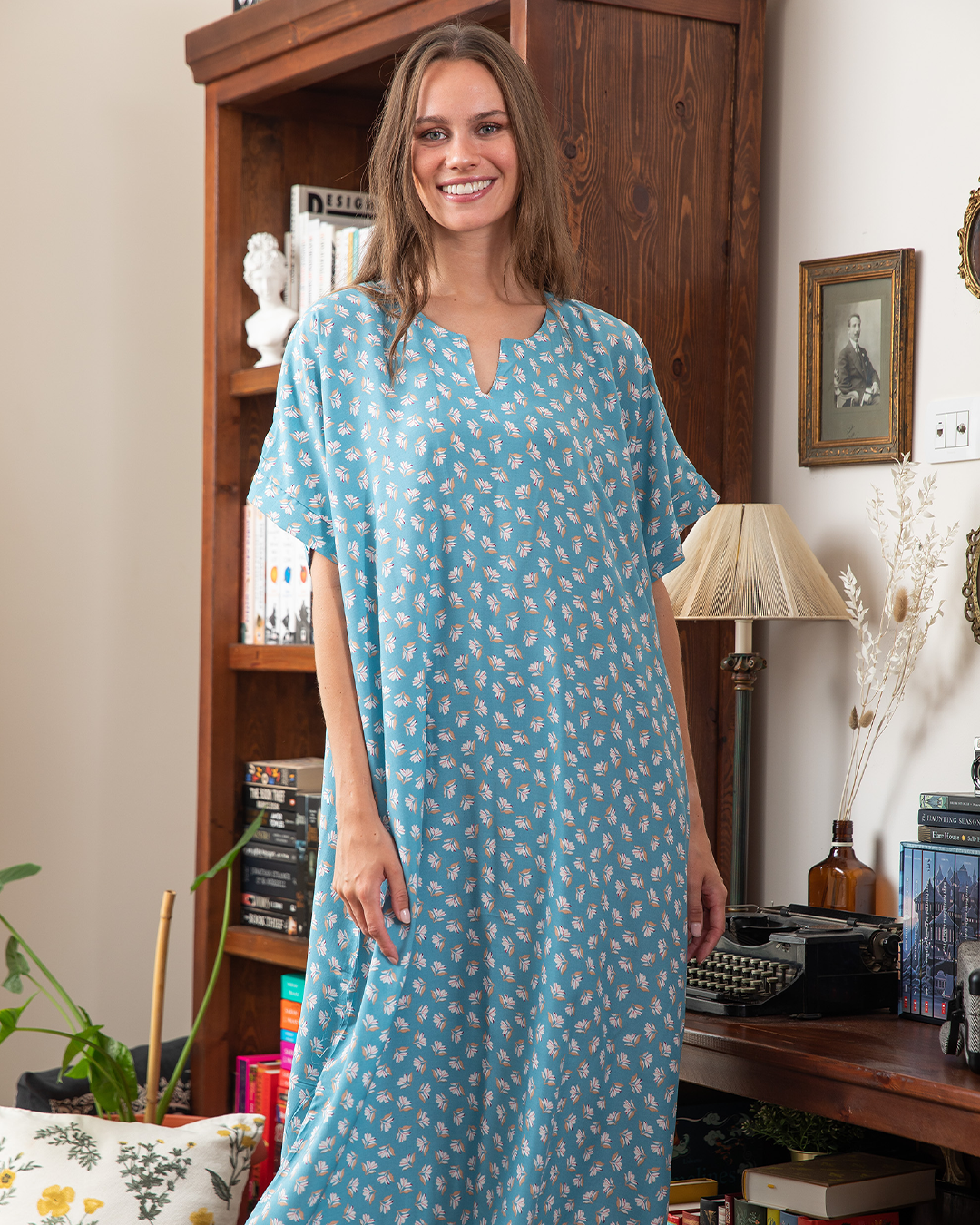 قميص فسكوز نص كم 82