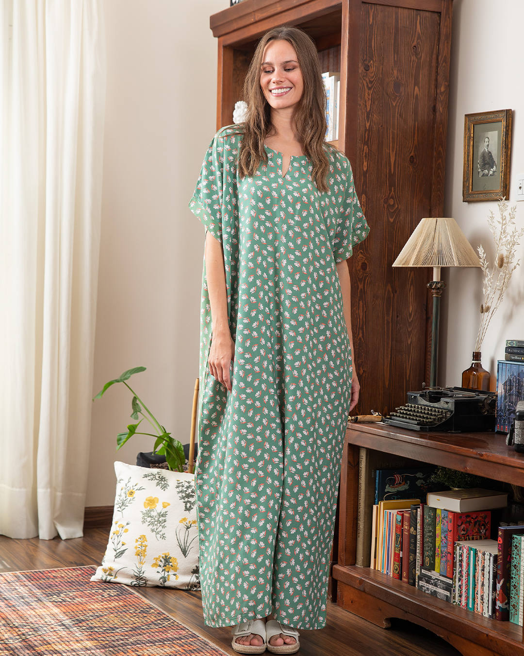 قميص فسكوز نص كم 82