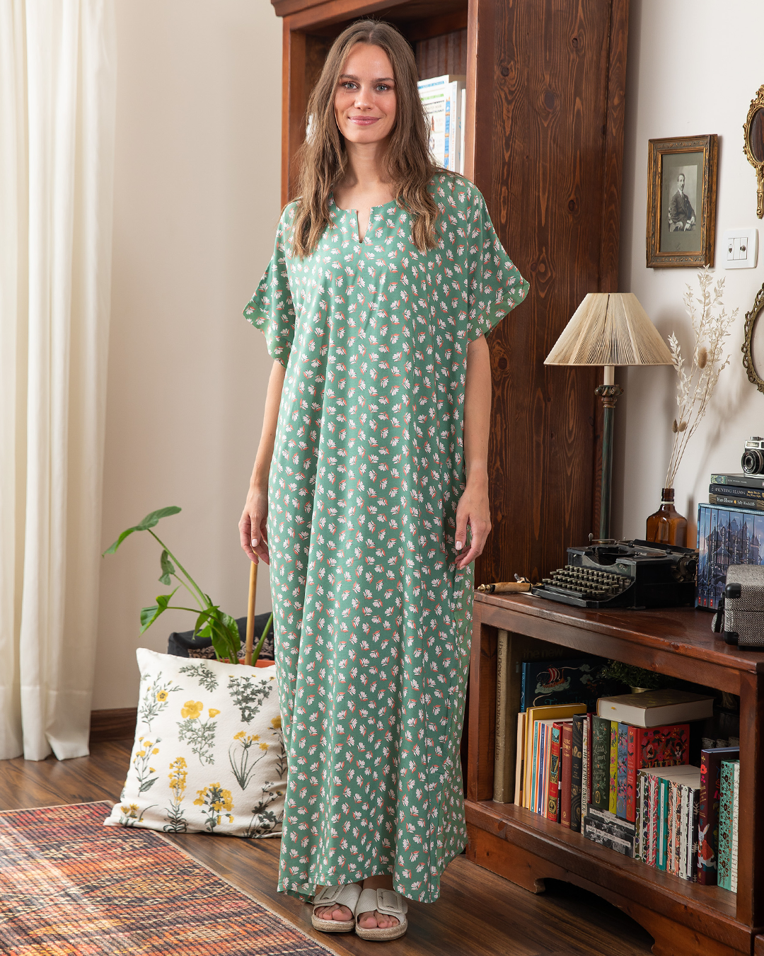 قميص فسكوز نص كم 82