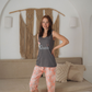 Women's pajamas, a pink pentacourt cat